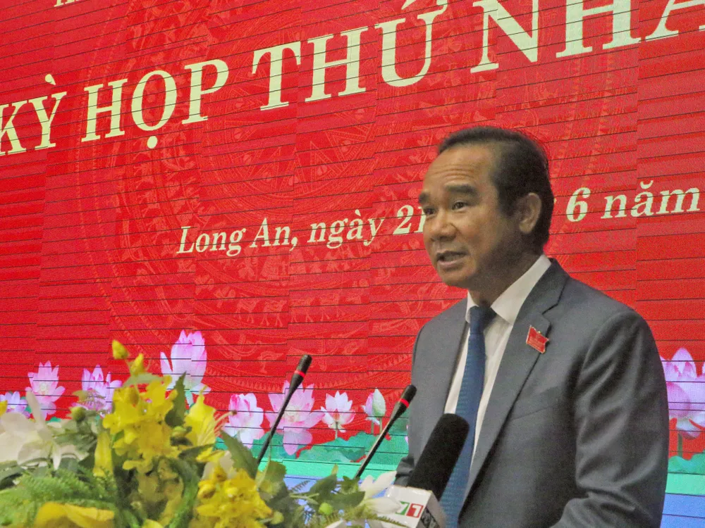 Long An bầu nhiều chức danh lãnh đạo chủ chốt ảnh 2