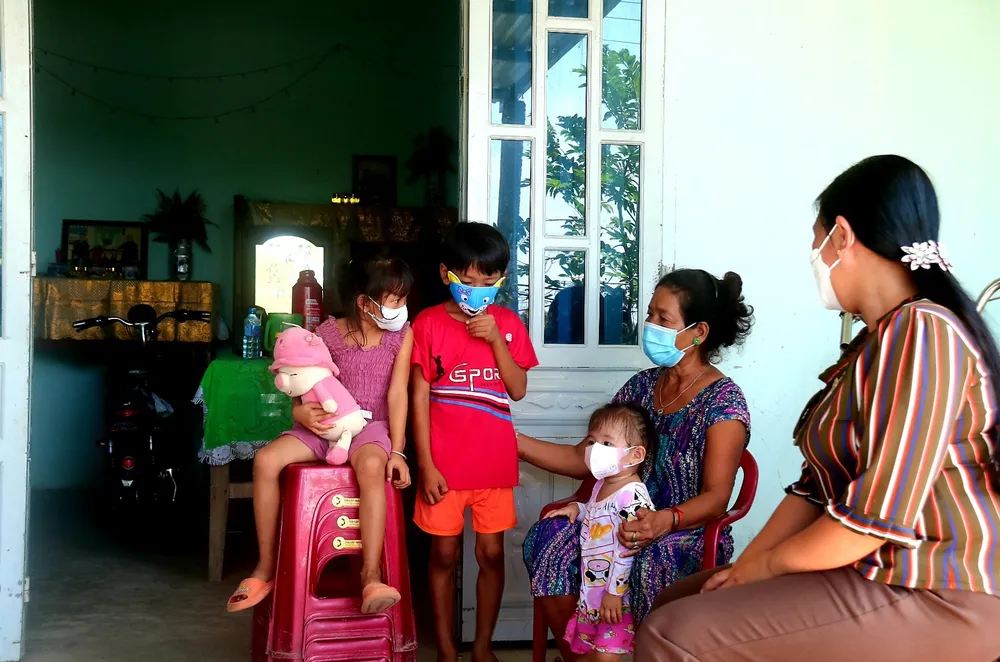 Sức sống ở làng Khmer vùng Đồng Tháp Mười ảnh 2