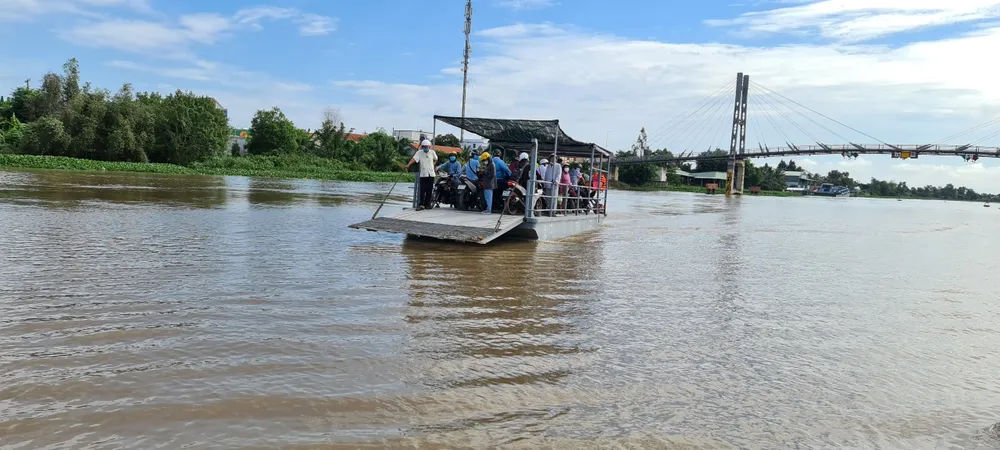 Xe quá tải băm nát đường tại Long An ảnh 9
