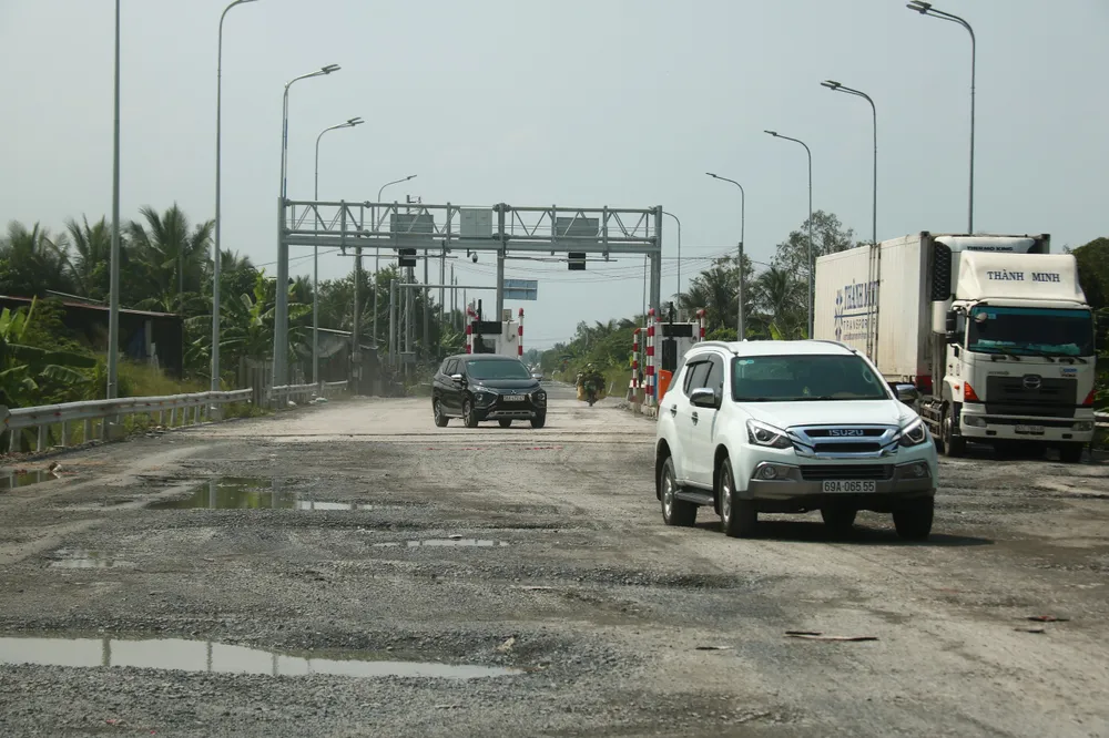 Tuyến tránh Cai Lậy cấm xe từ cầu Mỹ Thuận về TP Mỹ Tho ảnh 13
