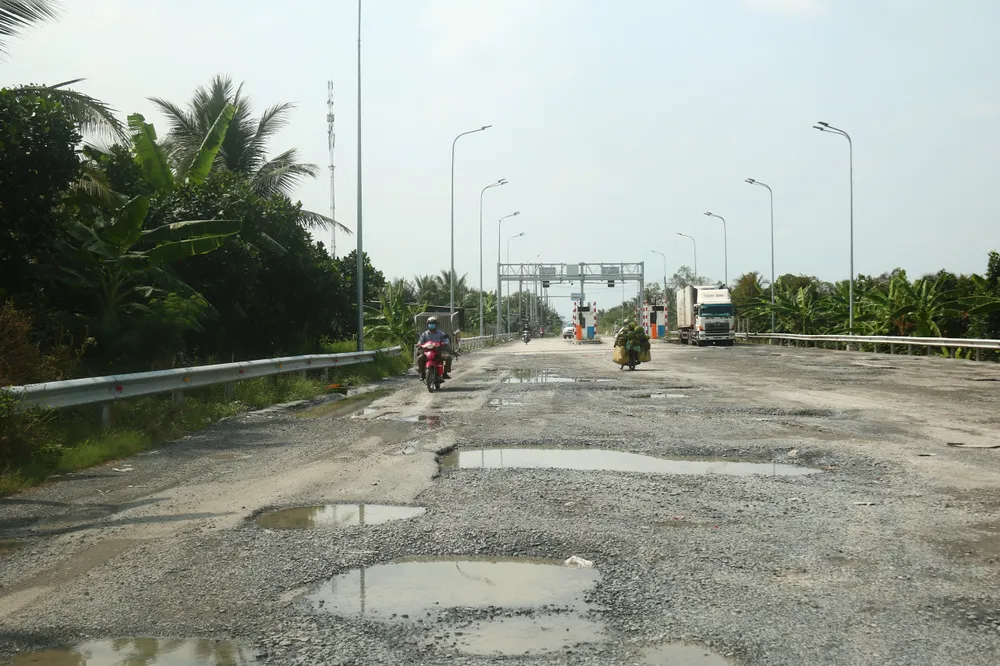 Tuyến tránh Cai Lậy cấm xe từ cầu Mỹ Thuận về TP Mỹ Tho ảnh 6