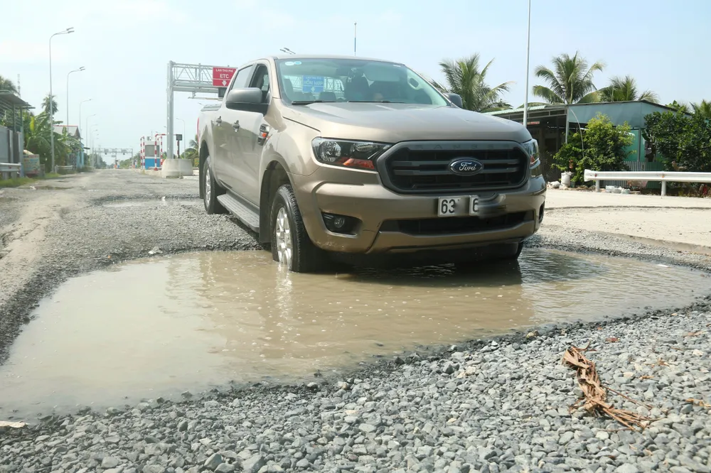 Tuyến tránh Cai Lậy cấm xe từ cầu Mỹ Thuận về TP Mỹ Tho ảnh 12