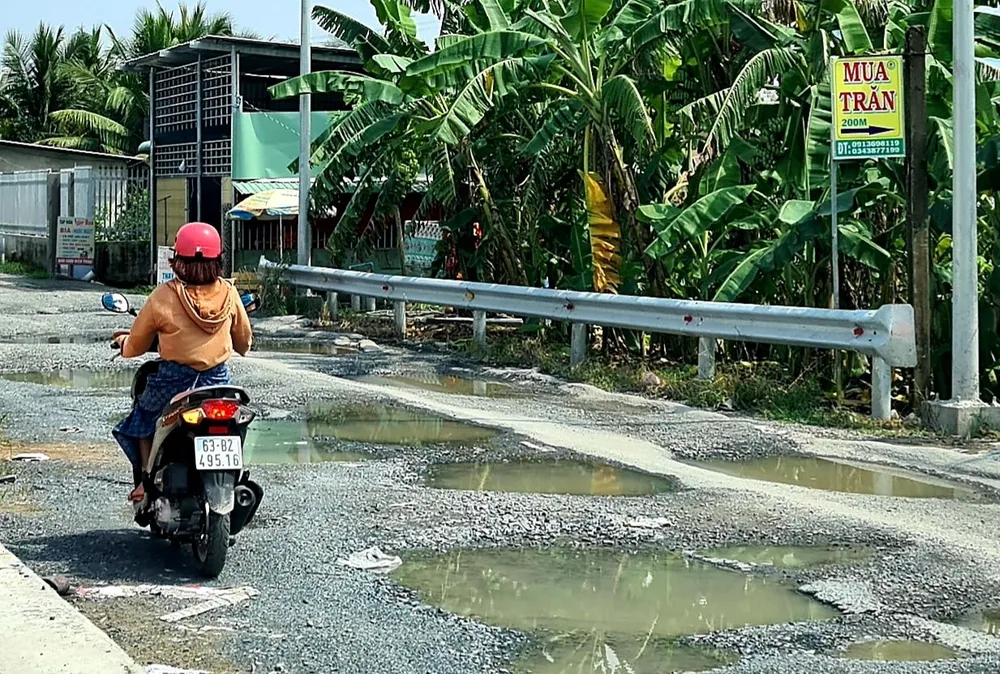 Tuyến tránh Cai Lậy cấm xe từ cầu Mỹ Thuận về TP Mỹ Tho ảnh 10