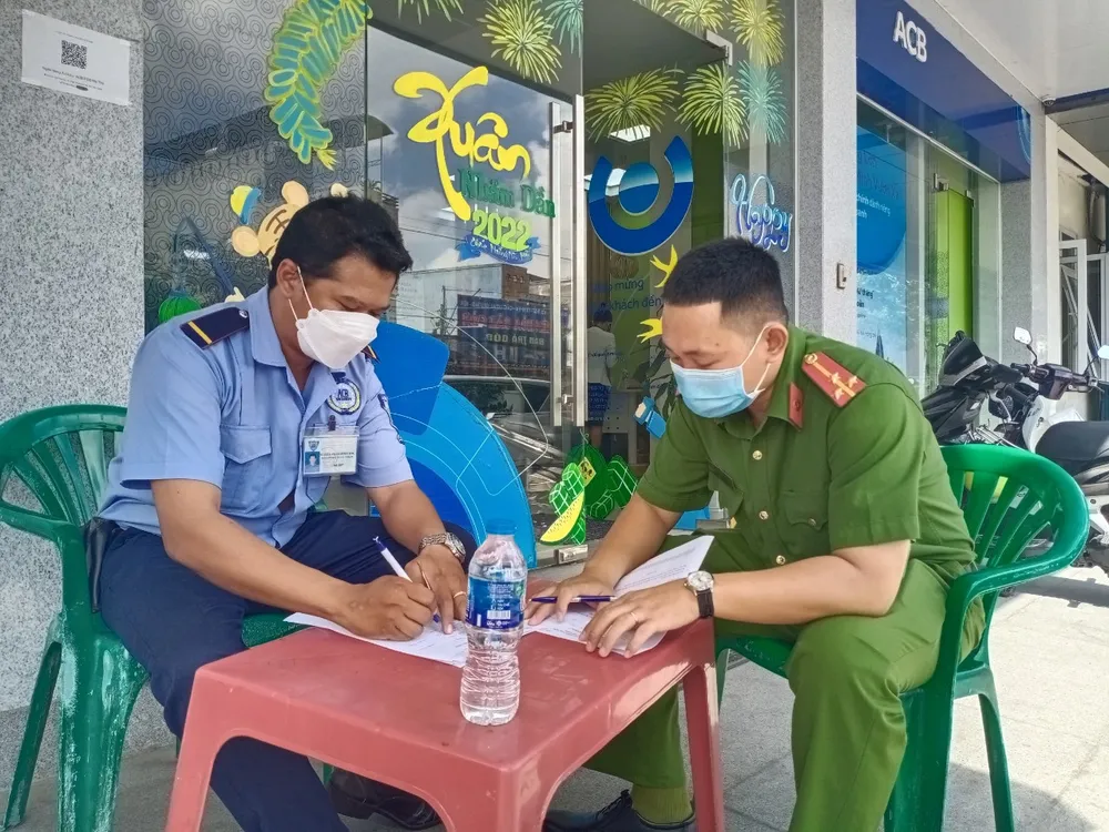 Bắt giữ nghi phạm cướp ngân hàng tại Tiền Giang ảnh 2