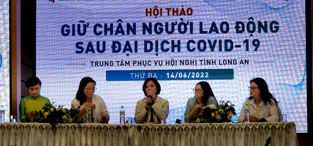 Giải pháp giữ chân người lao động sau đại dịch Covid-19 ảnh 2