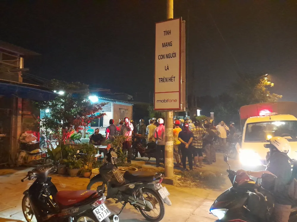  Long An: Truy bắt nghi phạm đâm chết người ảnh 1