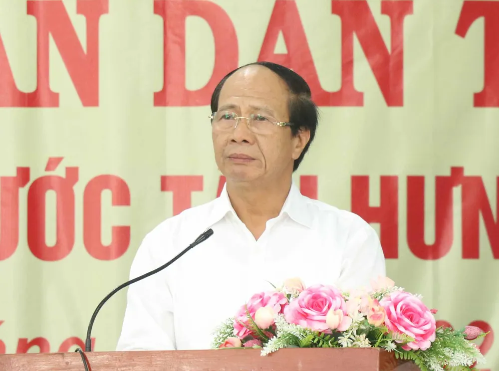 Phó Thủ tướng Lê Văn Thành dự Ngày hội Đại đoàn kết toàn dân tộc tại Long An ảnh 1