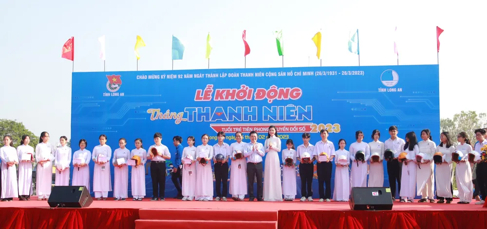 Trong Tháng Thanh niên năm 2023, tuổi trẻ Long An tổ chức các hoạt động tuyên truyền, giáo dục gắn với việc học tập