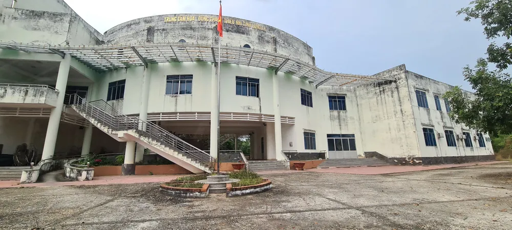 Dự án Lâm viên thanh niên được Trung ương Đoàn TNCS Hồ Chí Minh đầu tư xây dựng trung tâm hoạt động thanh, thiếu nhi tỉnh với nhiều hạng mục