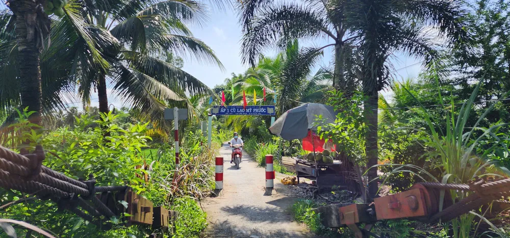 Lối lên cầu dây bị giới hạn Lối lên cầu dây bị giới hạn