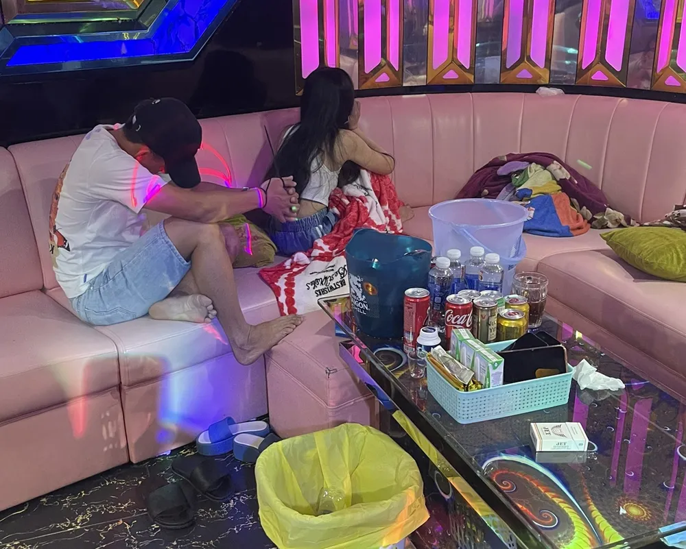 Hiện trường vụ việc. Ảnh: Công an cung cấp