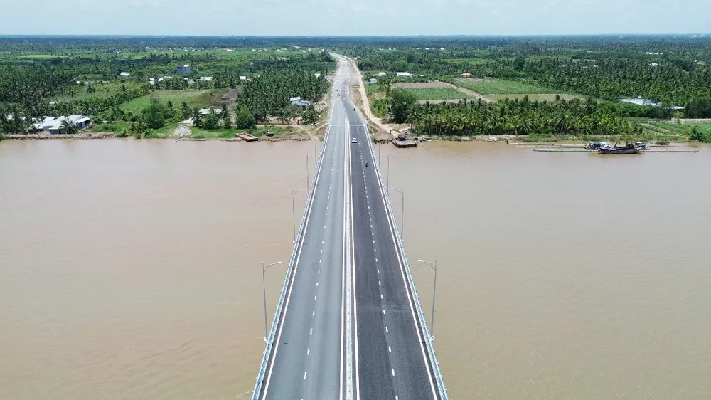 Cầu Đại Ngãi 2 sẽ mở lưu thông dịp lễ 30-4