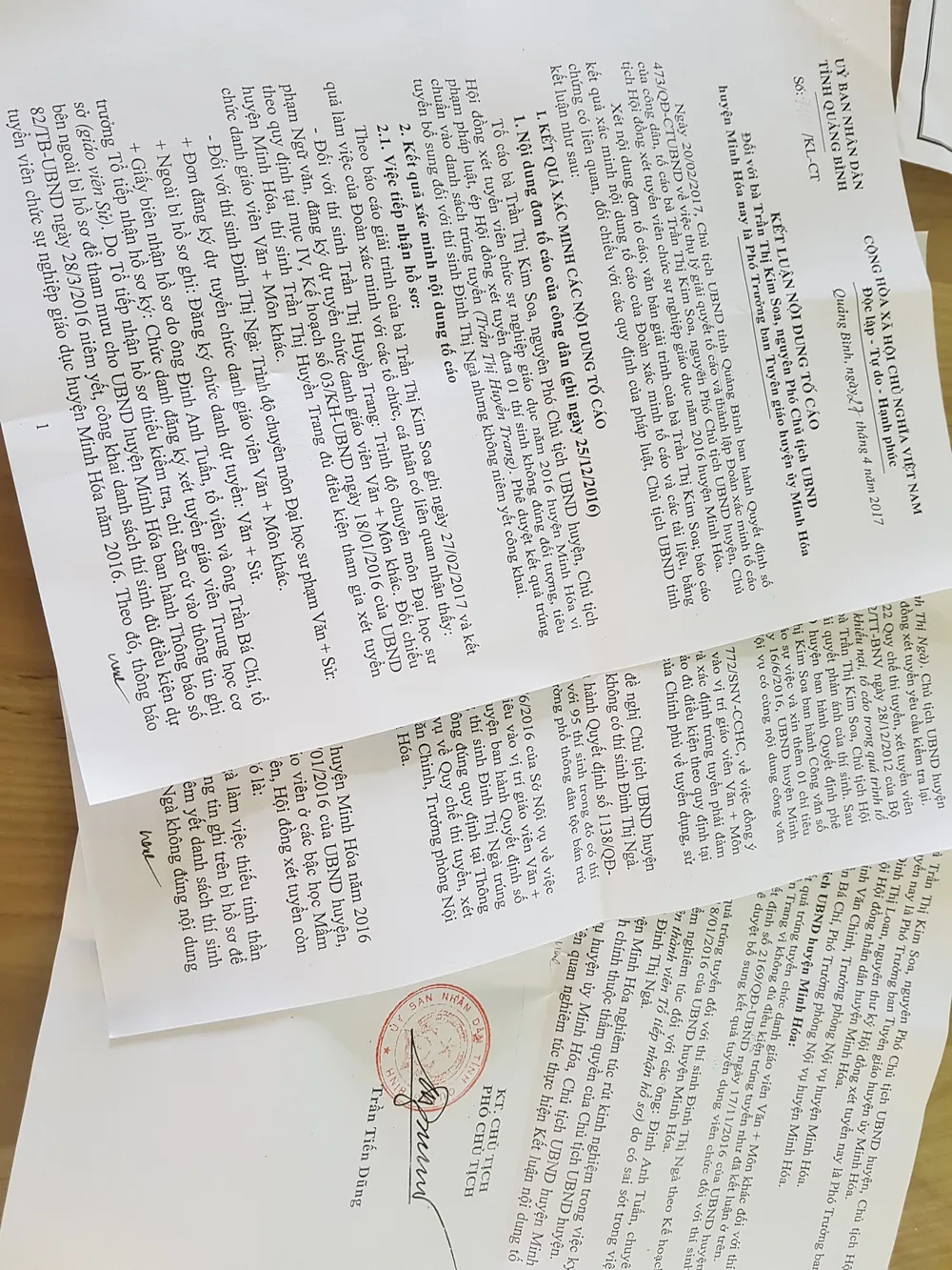 Kiểm điểm, hủy kết quả vụ thí sinh điểm thấp vẫn trúng tuyển viên chức ảnh 1