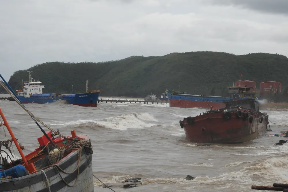 Bão dập Hòn La: Hàng chục tàu tan hoang! ảnh 4