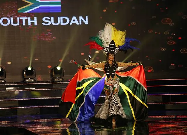 Hoa hậu Hòa bình thế giới 2017: Lộng lẫy vũ điệu trang phục dân tộc ảnh 16