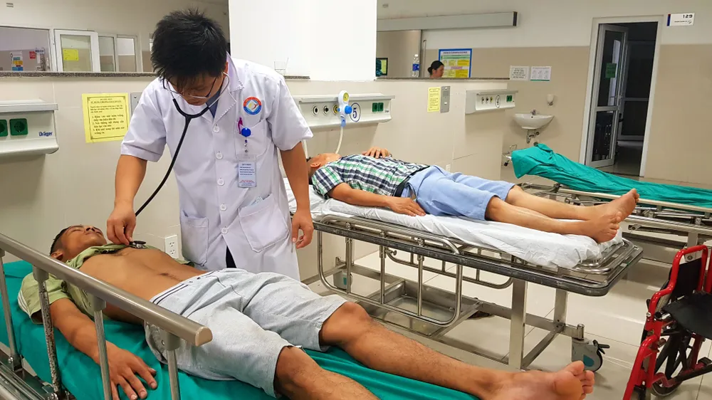 Hàng loạt tài xế liên tiếp nhập viện.