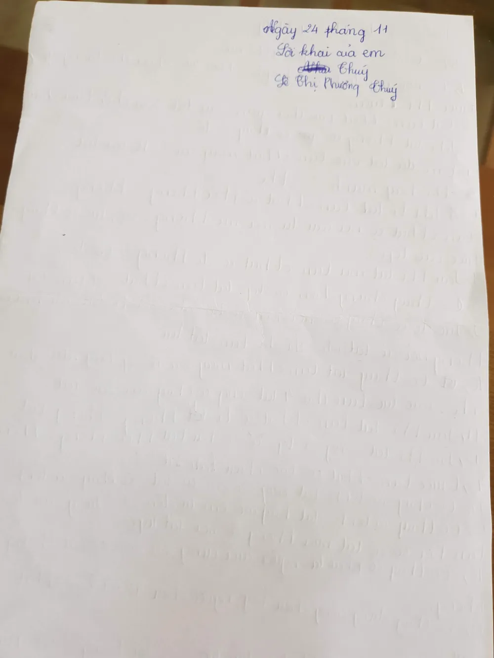 Vụ 231 cái tát: Nhà trường buộc học sinh viết lời khai  ảnh 2