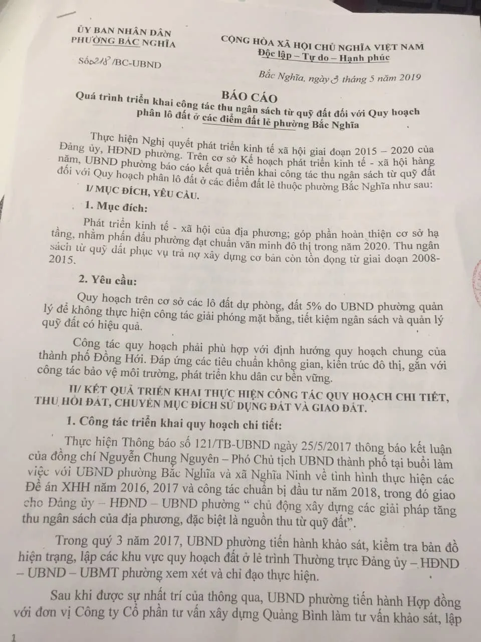 Vụ đất vàng chưa mở thầu đã thi công: Chủ tịch phường báo cáo không trung thực với cấp trên ảnh 1
