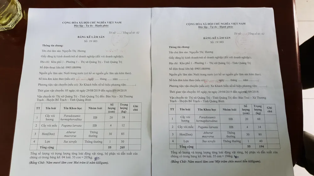 Trại nuôi động vật trái phép trong vùng đệm di sản Phong Nha ảnh 3