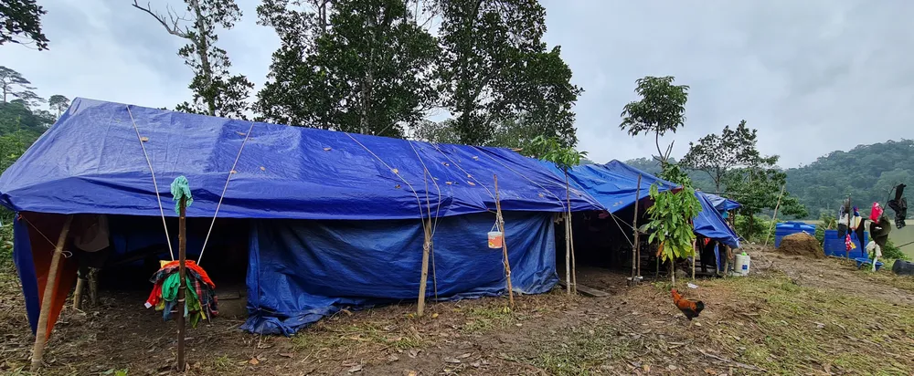 3 điểm sạt lở núi và đường nứt núi Sắt uy hiếp toàn bộ bản Sắt ảnh 4