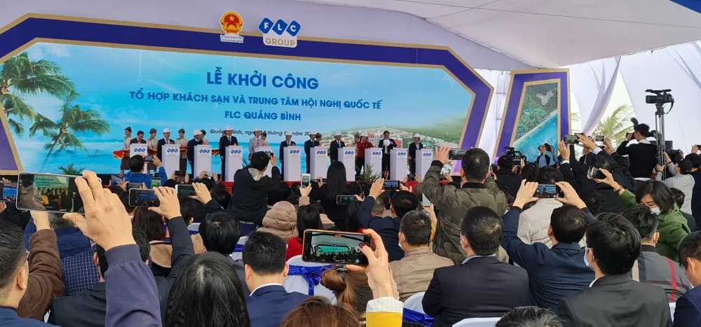 Khởi công tổ hợp khách sạn 5 sao FLC Quảng Bình