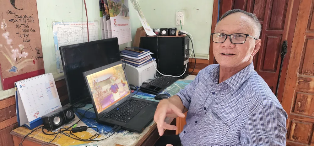 “Nhà báo làng” dấn thân ảnh 2