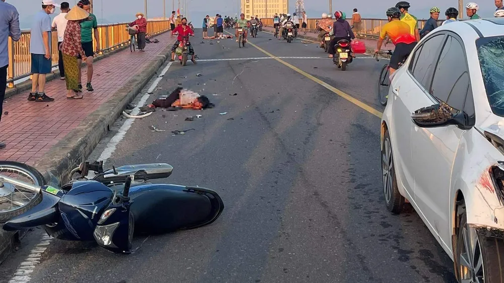 Hiện trường vụ tai nạn