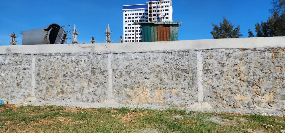 Bức tường xây sai phạm cần tháo dỡ