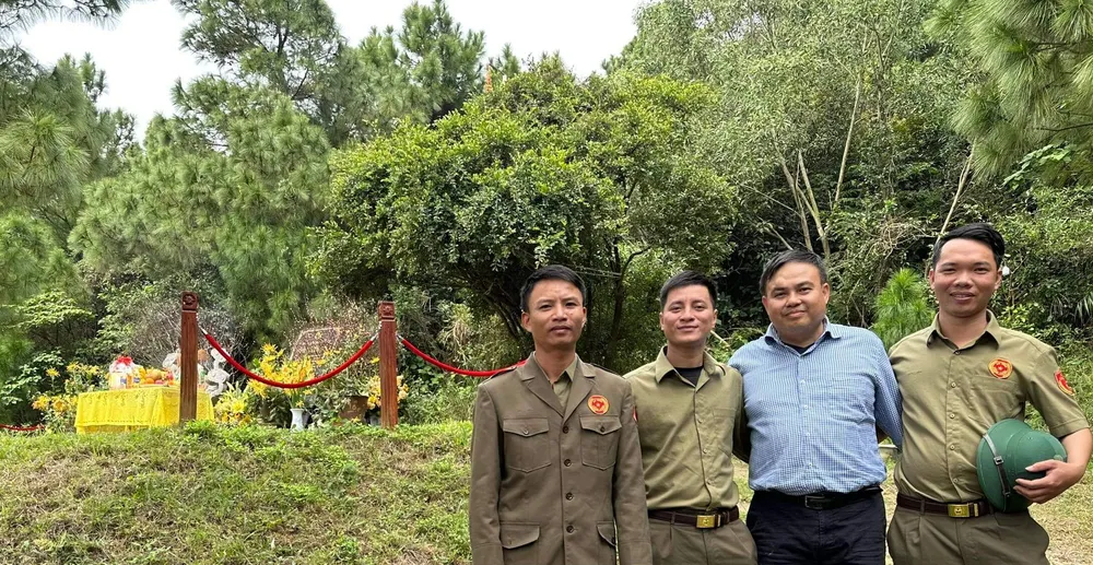 Những người giữ mộ Đại tướng Võ Nguyên Giáp tại xã Quảng Đông