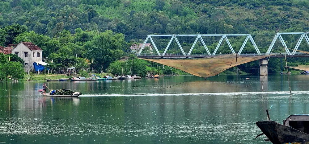 Sông Gianh bình yên Sông Gianh bình yên