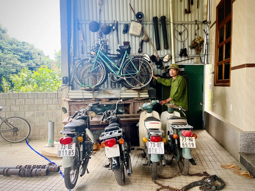 Xe máy, xe đạp xưa