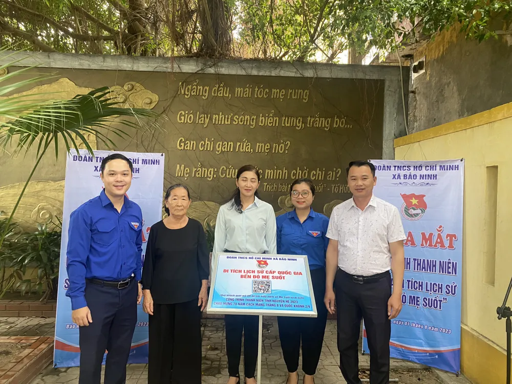 Công trình chuyển đổi số bến đò mẹ Suốt Công trình chuyển đổi số bến đò mẹ Suốt