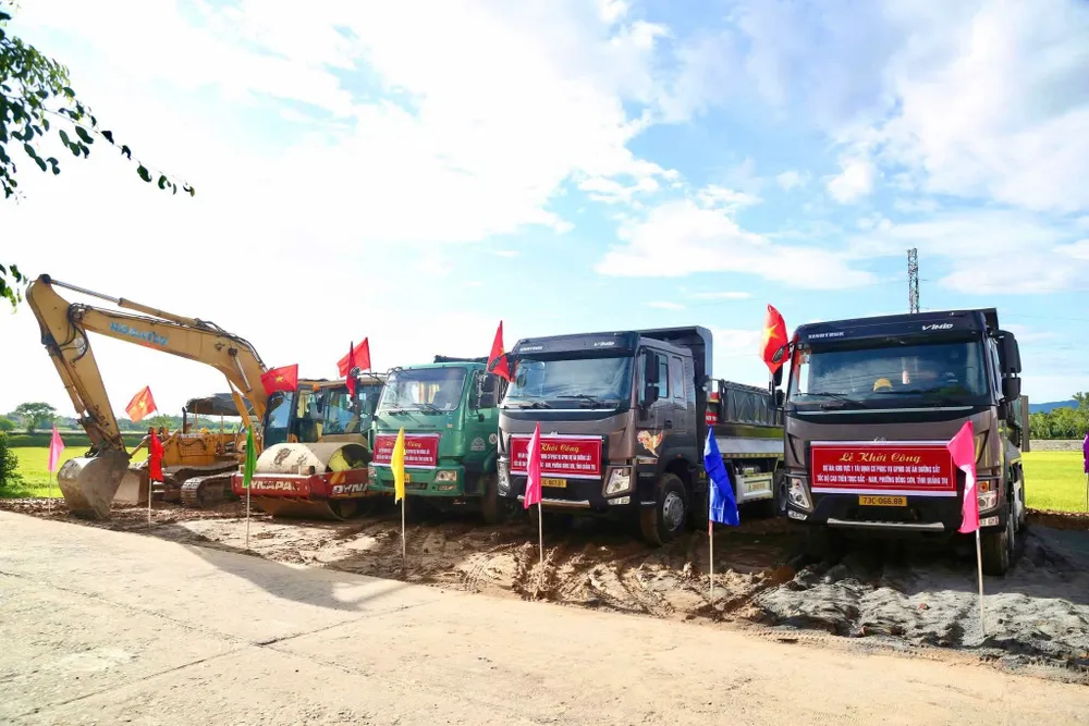 Ba khu tái định cư tại Đồng Sơn, Ba Đồn, Quảng Trạch được khởi công