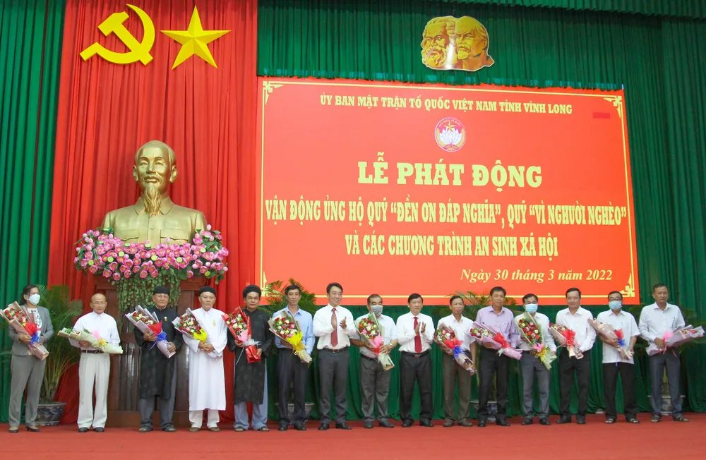 Vĩnh Long: Tiếp nhận hơn 50 tỷ đồng ủng hộ an sinh xã hội ảnh 1