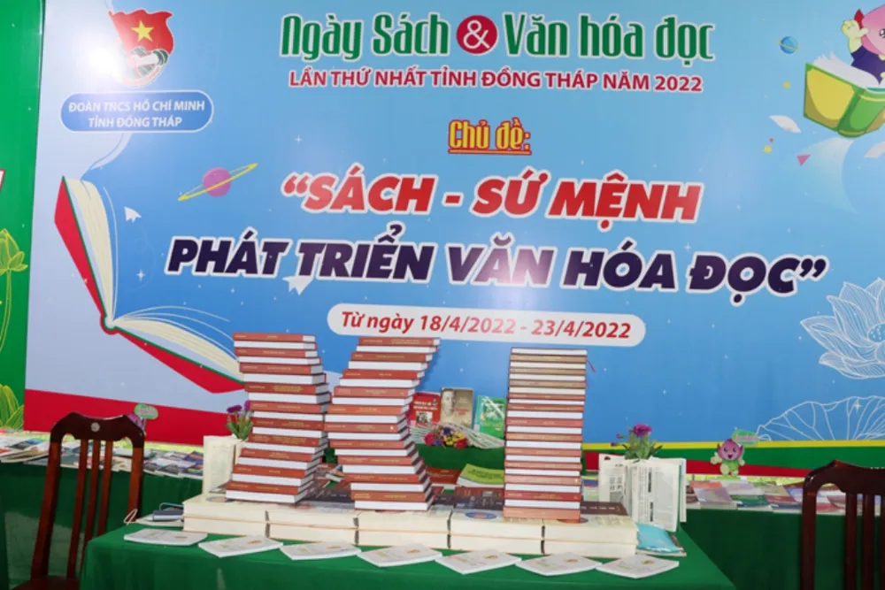 Đồng Tháp: Khai mạc Ngày sách và văn hóa đọc năm 2022 ảnh 1