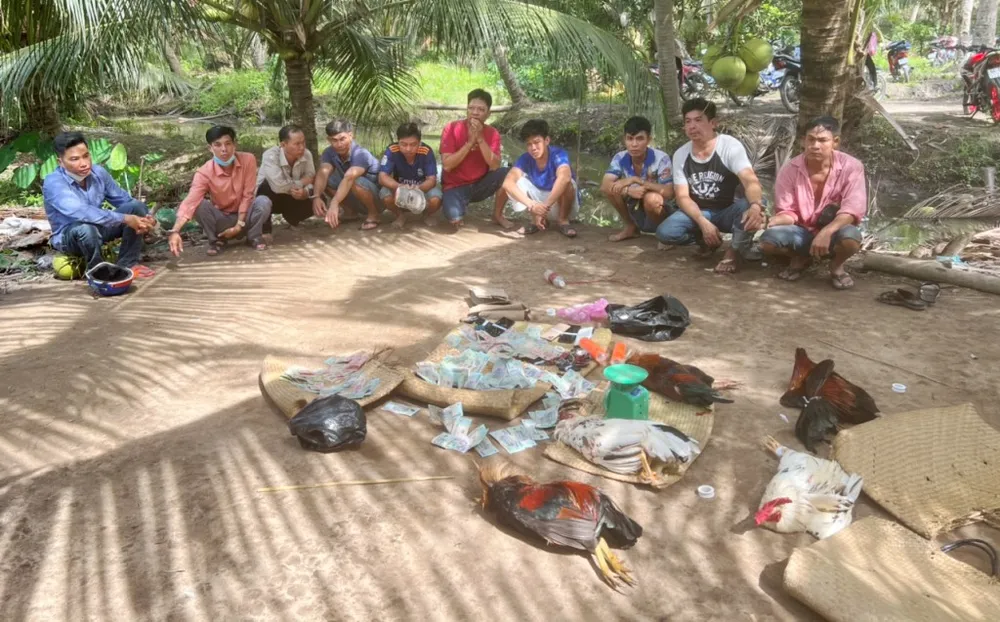 Vĩnh Long triệt xóa hàng loạt điểm đánh bạc trong ngày đầu ra quân ảnh 2