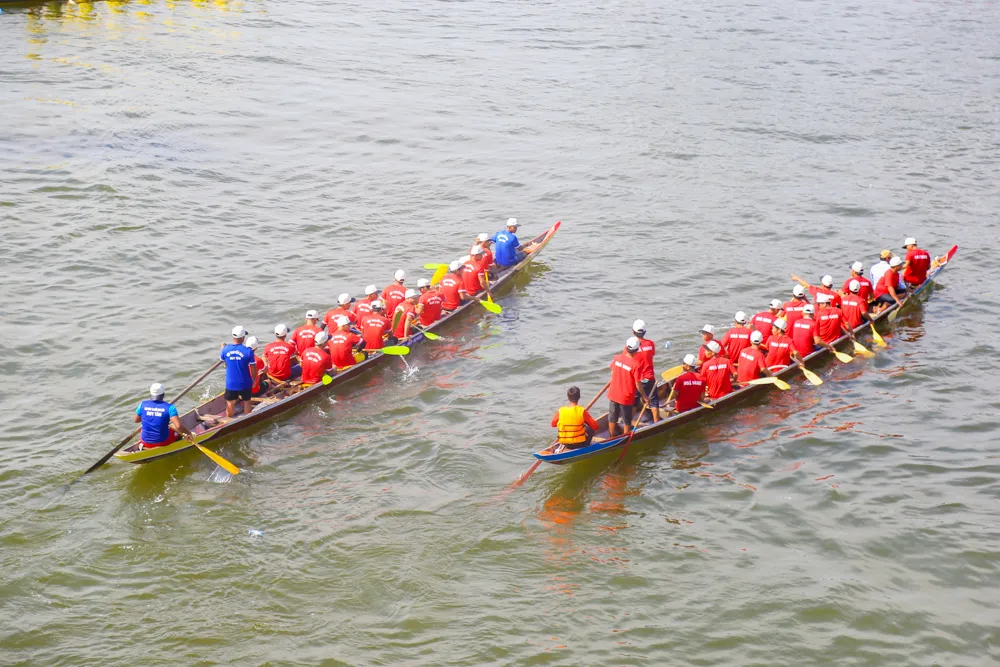 Giải đua thuyền truyền thống TP Đà Nẵng 2023 quy tụ số lượng vận động viên đông nhất từ trước đến nay