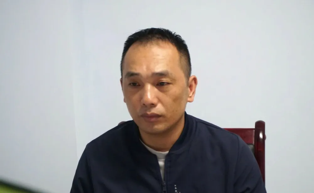 Đối tượng Zhangmao bị Công an Đà Nẵng bắt giữ. Ảnh: CACC