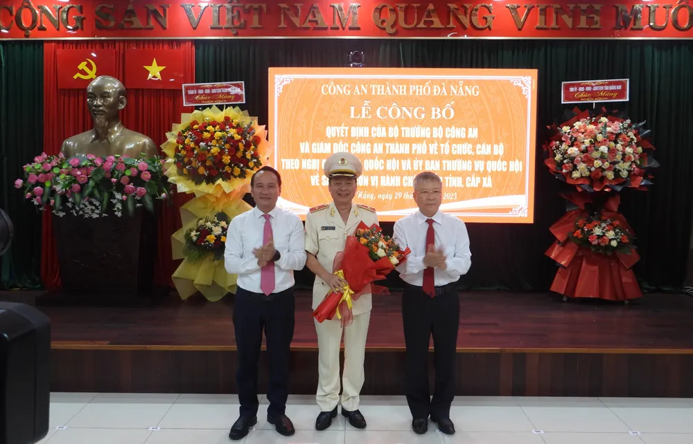 Thiếu tướng Nguyễn Hữu Hợp giữ chức vụ Giám đốc Công an TP Đà Nẵng mới