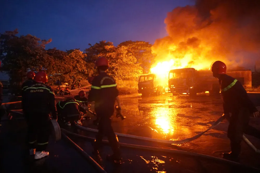 Hiện trường vụ cháy