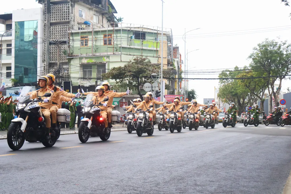 Công an TP Đà Nẵng ra quân tấn công, trấn áp tội phạm