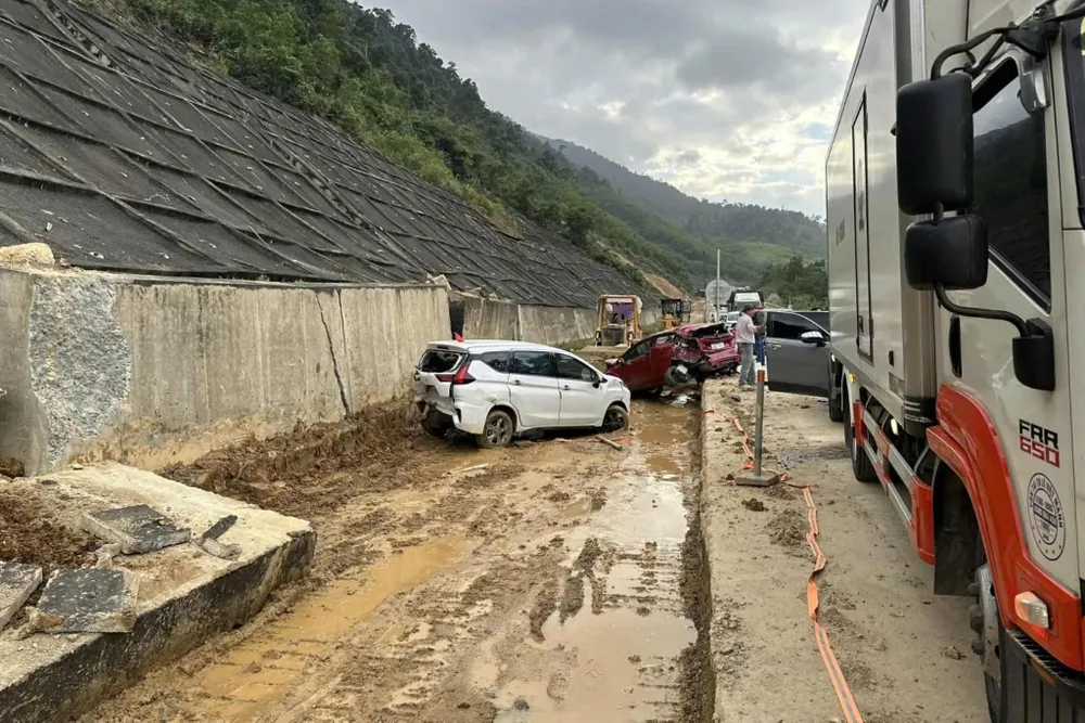 Hiện trường vụ tai nạn