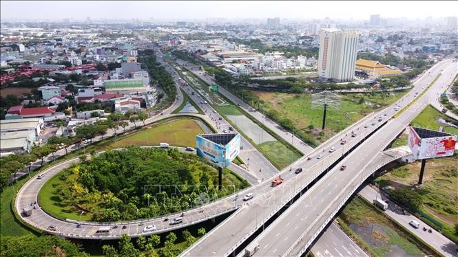 胡志明市平政縣達2020年新農村標準。圖源：互聯網