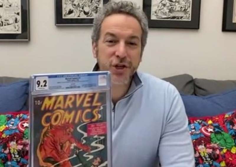 祖佐洛介紹《漫威漫畫１號》副本。