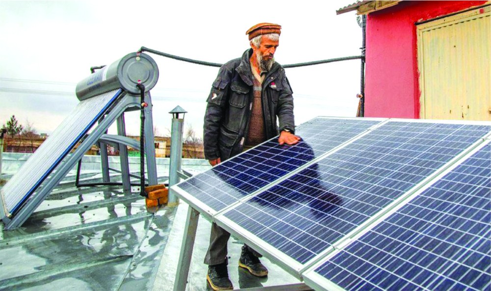 阿富汗一家醫療中心正在使用可再生能源，減少對導致氣候變化的化石燃料的依賴。