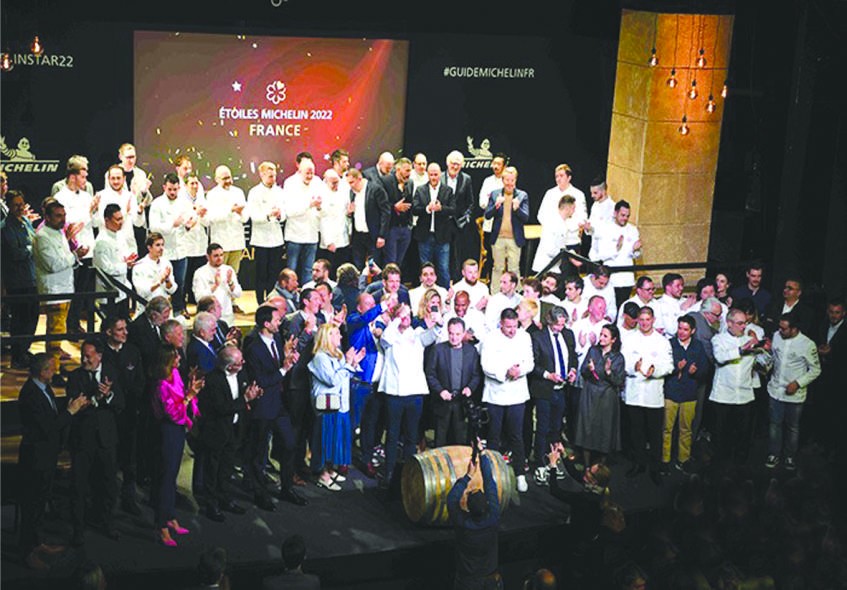 2022 年《米其林指南》法國版問世