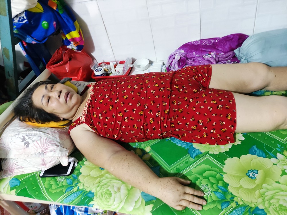 許氏梅躺在床上有近半年時間了。