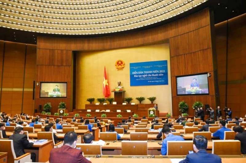 2022年青年論壇現場。