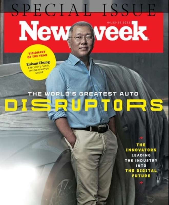 現代汽車掌門榮獲“年度先知獎”