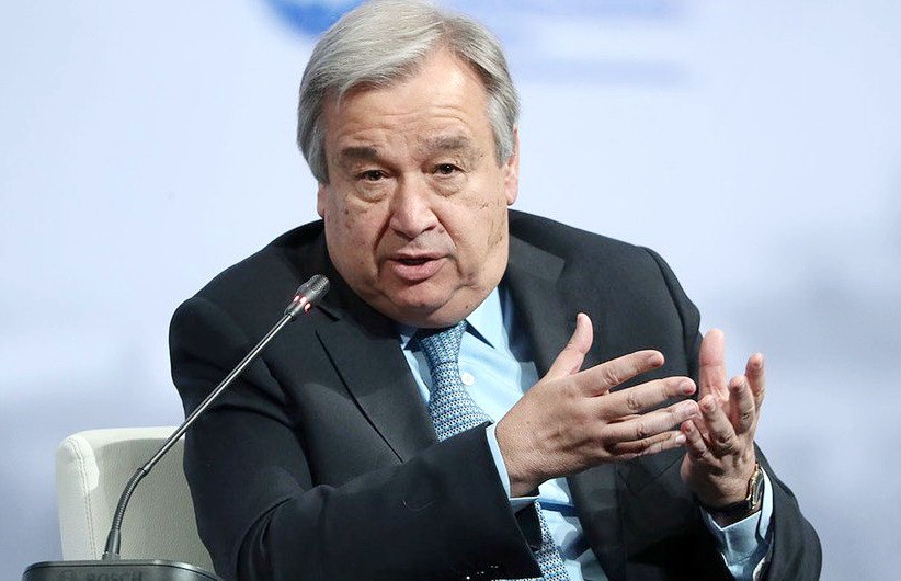 古特雷斯秘書長資料圖片。聯合國新聞部圖片